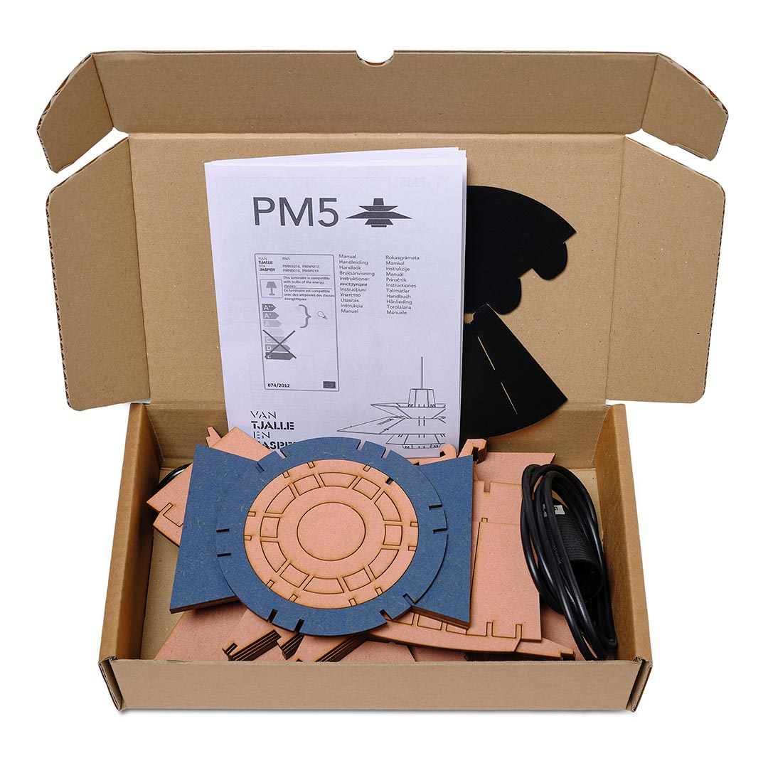 PM5 pendant lamp - Blue / Pink