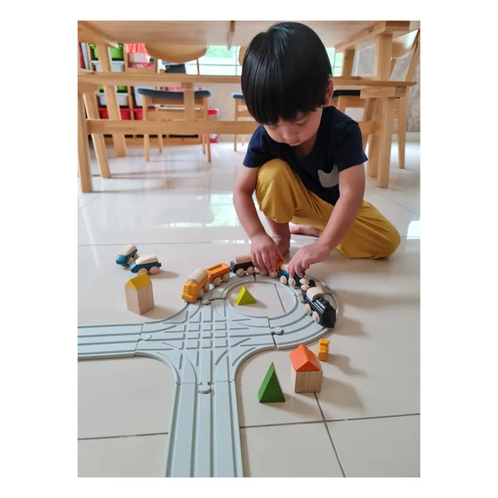 Plan Toys Train locomotive en bois