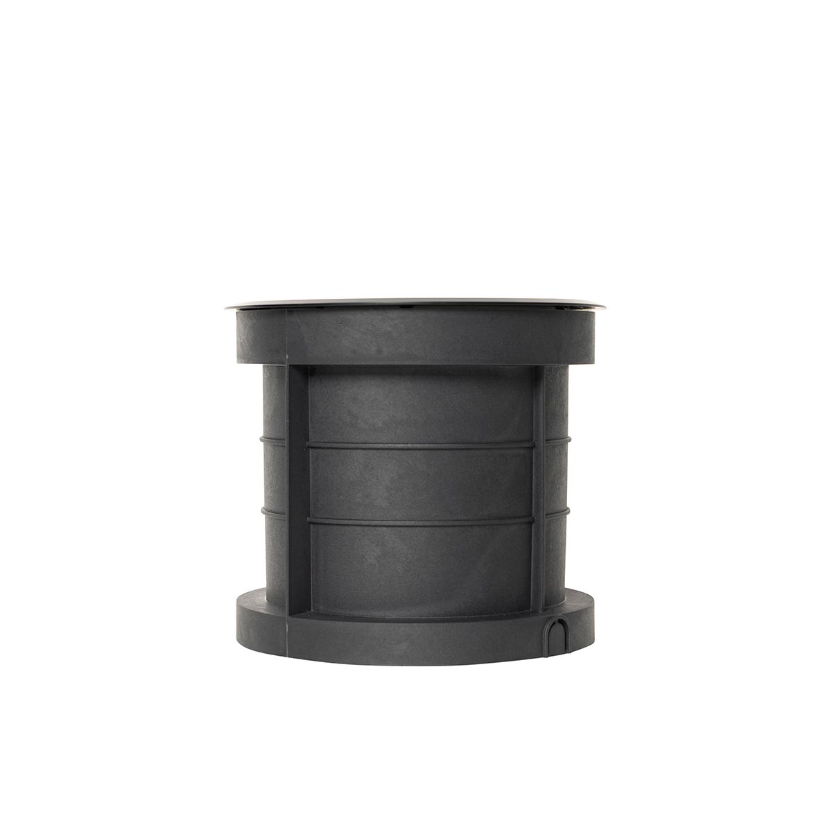 Set van 6 dimbare buiten grondspots zwart IP65 incl LED - Delux Honey