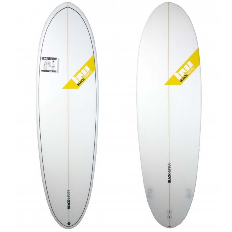 Planche surf BlackWings EGG cristal clear 6'6
