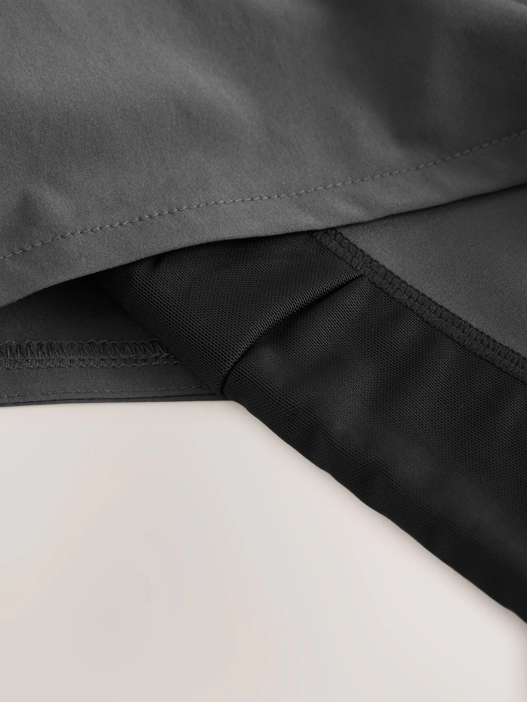 Leisteen grijs - Active 2-in-1 shorts
