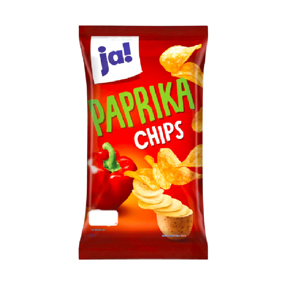 ja! Paprika Chips 200g MHD:20.5.25