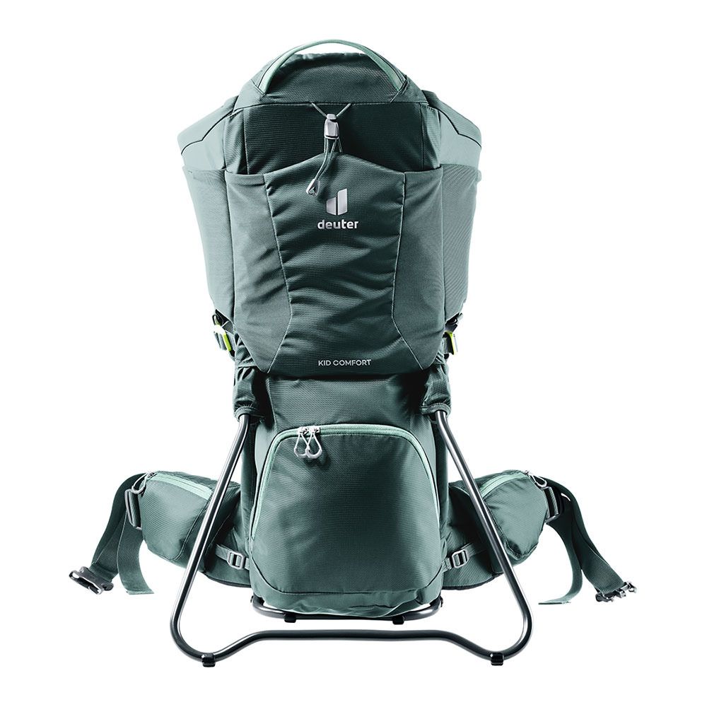Deuter KID COMFORT 14L - Porte-bébé + Pare-soleil forest