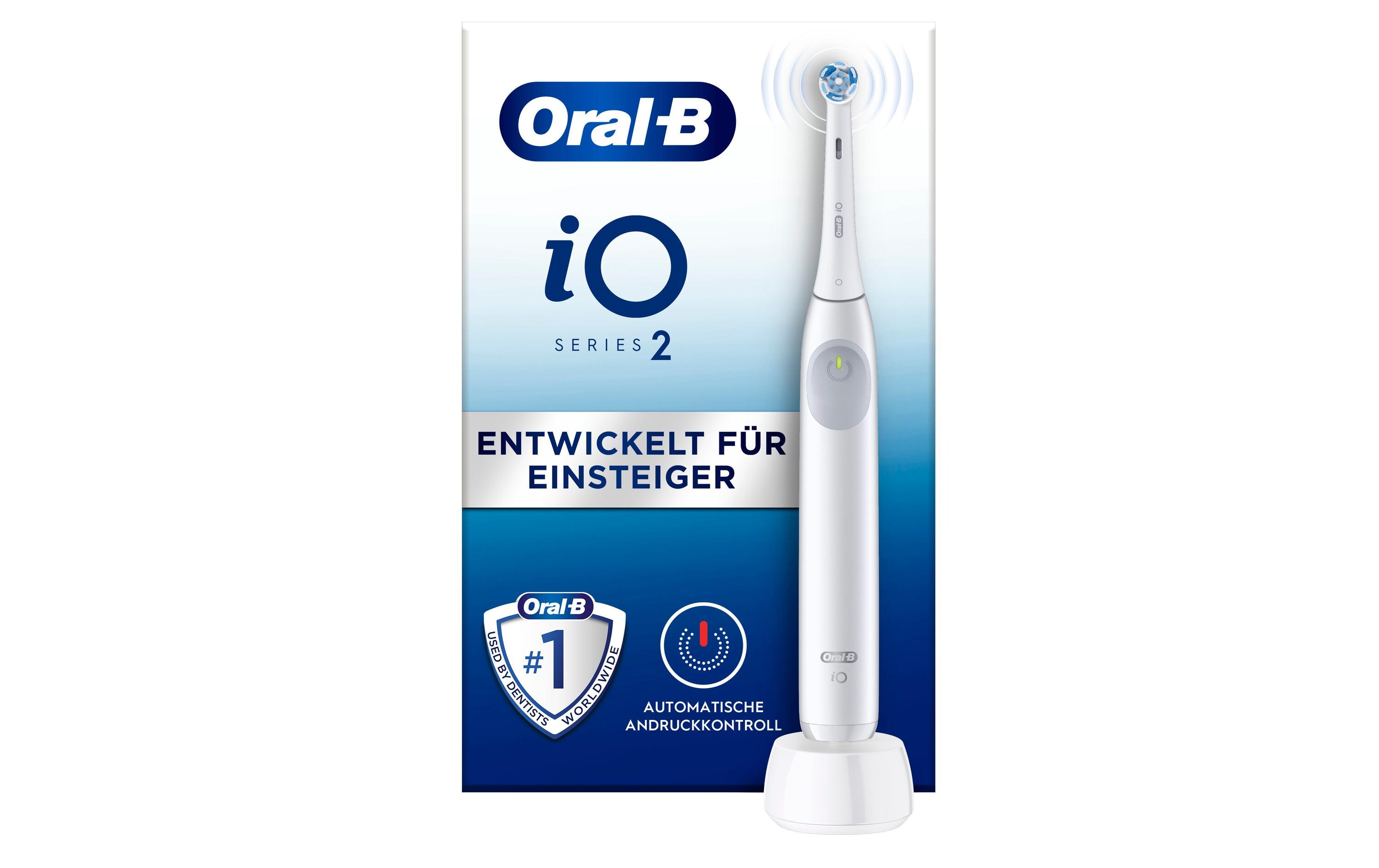 Elektrische Zahnbürste iO Easy Clean Simple WhiteRotationszahnbürste