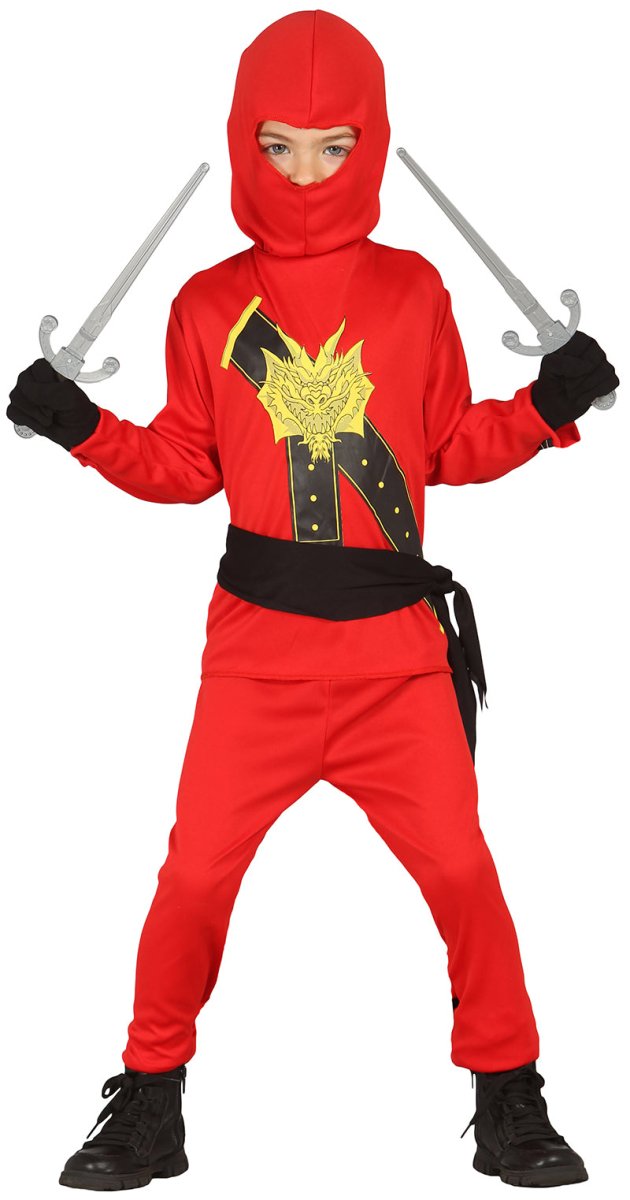 Ninja Pak Jumpsuit Kind Rood