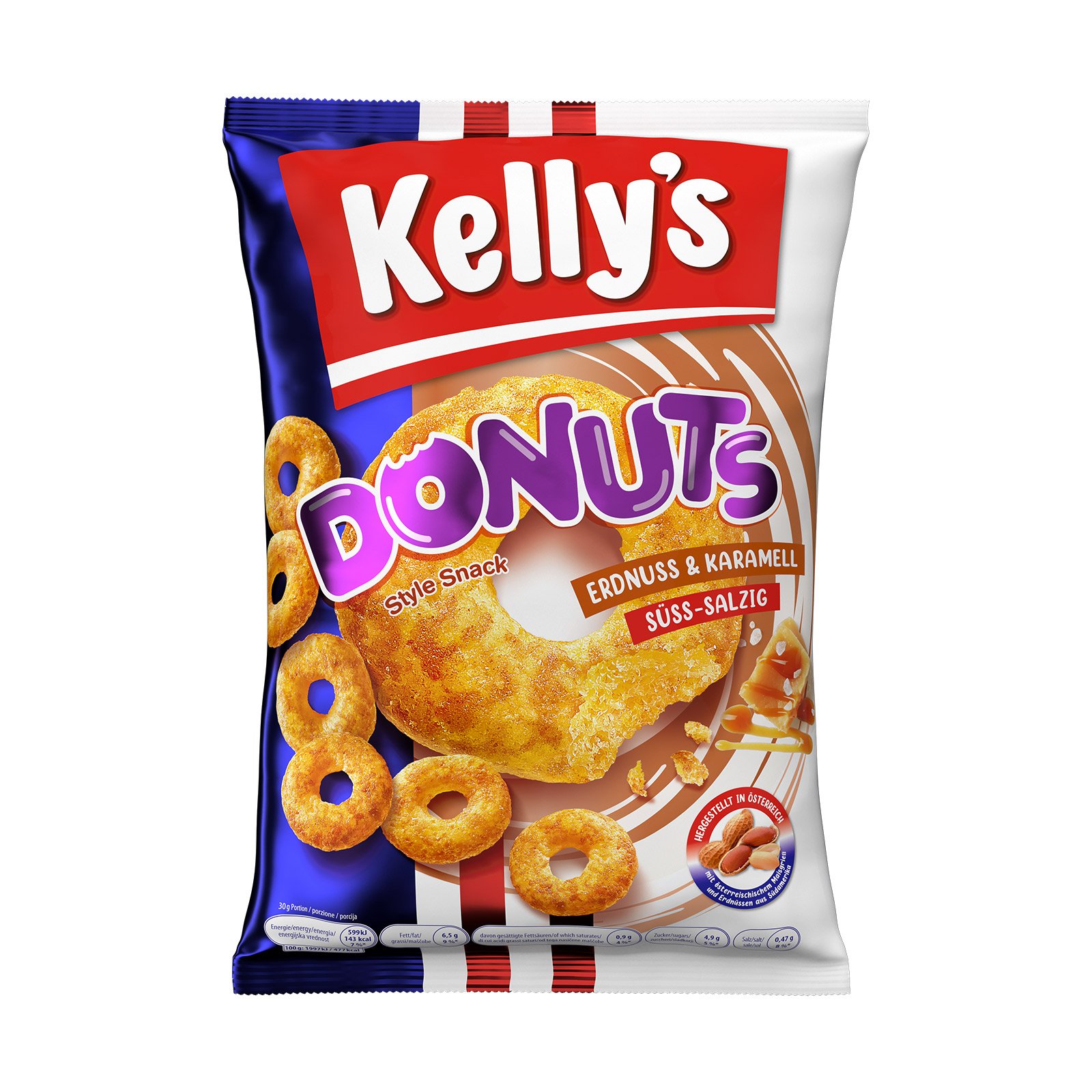 Kelly's Donuts Peanut & Caramel