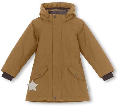 MINI A TURE Velaja Jakke, Rubber Brown