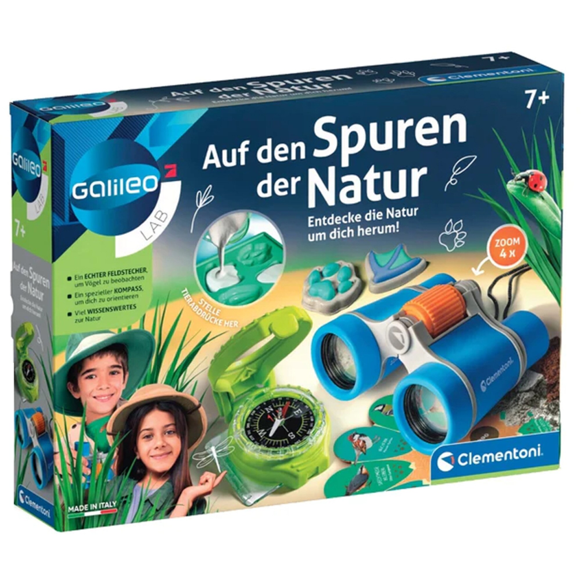 Clementoni Experimentierkasten Auf den Spuren der Natur