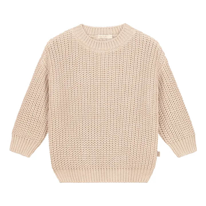 Yuki Pull Chunky Coton Bio | Ecru
