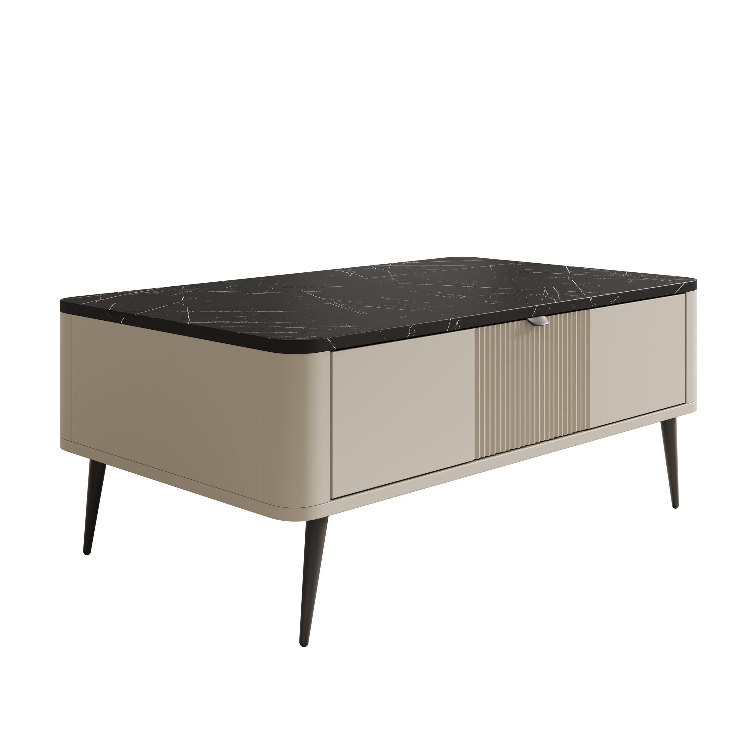Mace - Salontafel - Beige - 100x60x42 cm
