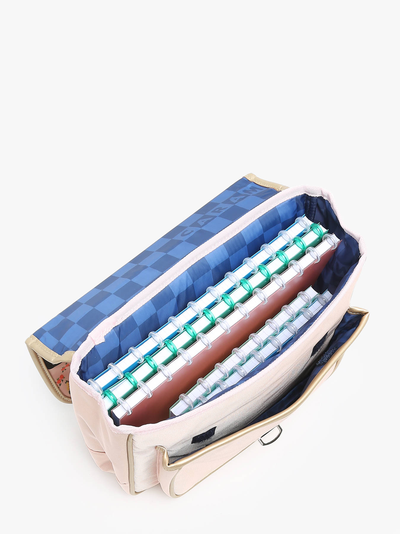 Cartable 1 compartiment CARAMEL ET CIE