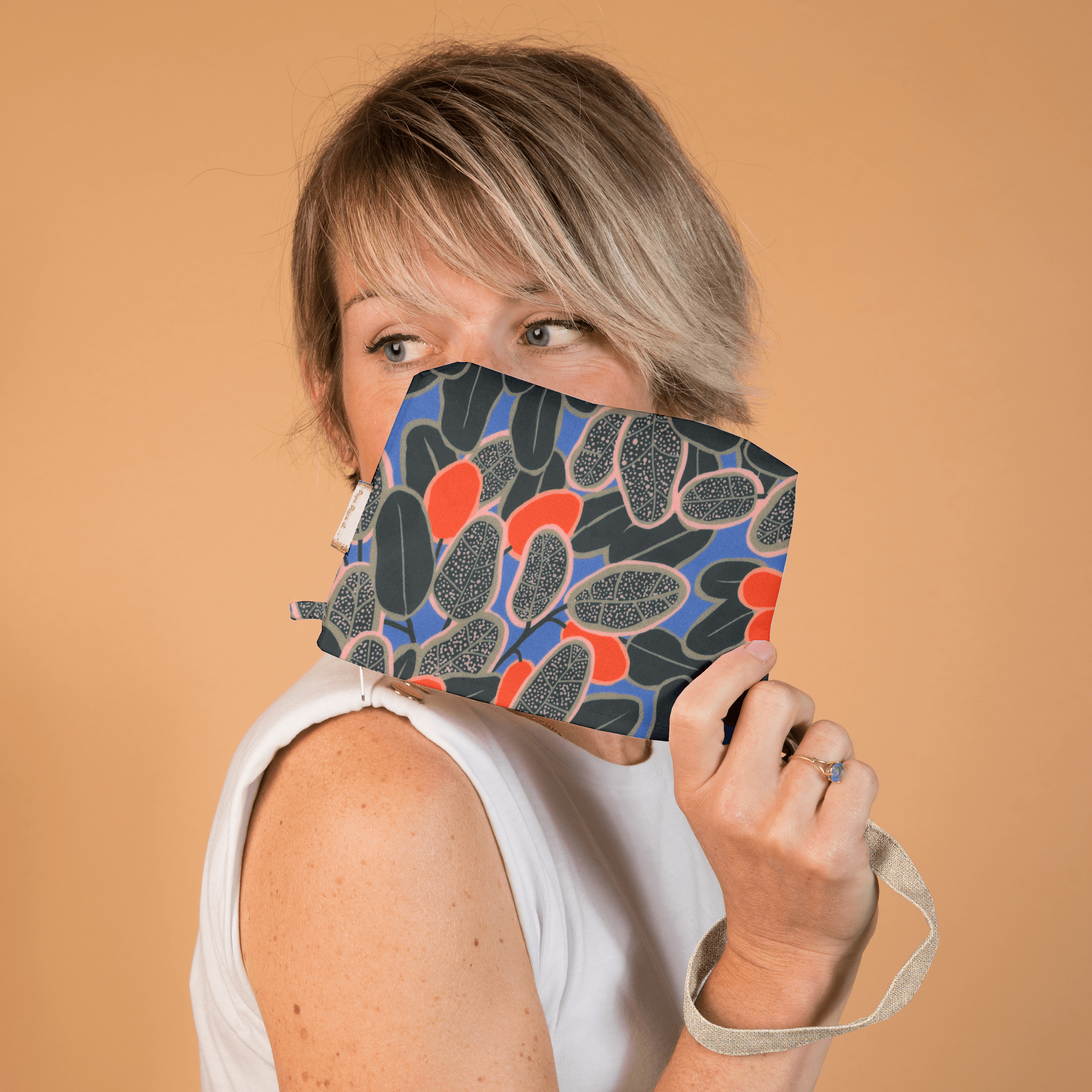 Pochette Tissu Kumquat Party