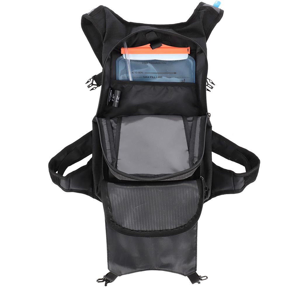 Acerbis - Poche à eau H2O Logo Noir / Gris / Jaune