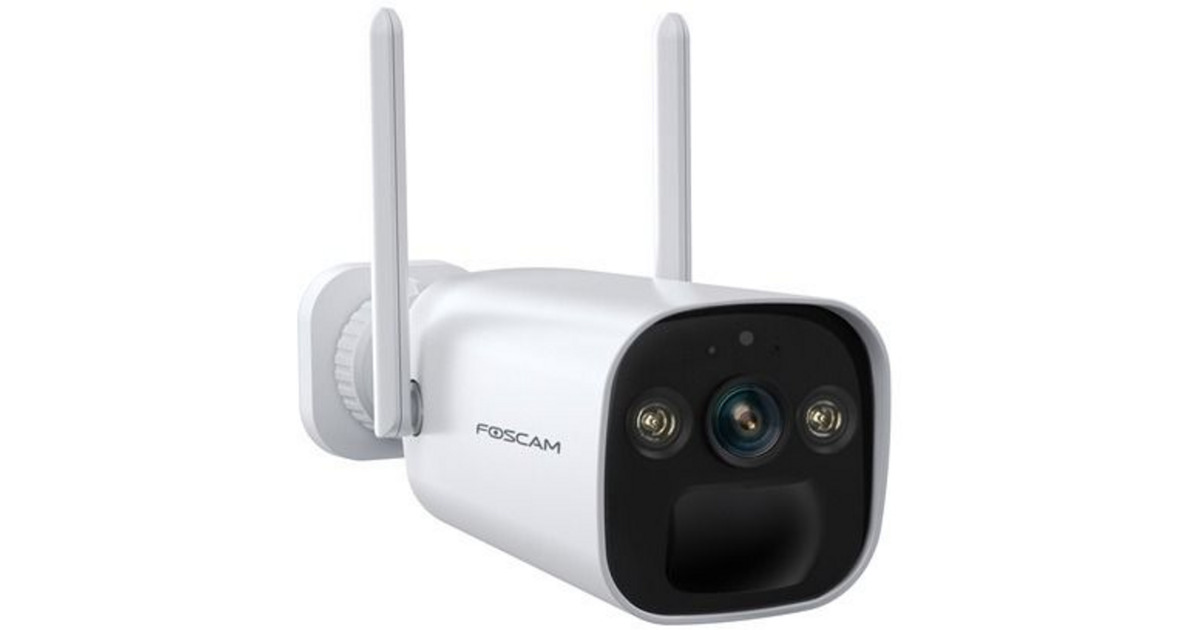 FoscamBP4, 2K/4MP WiFi batterij bullet beveiligingscamera  (Wit, Kleurennachtzicht)