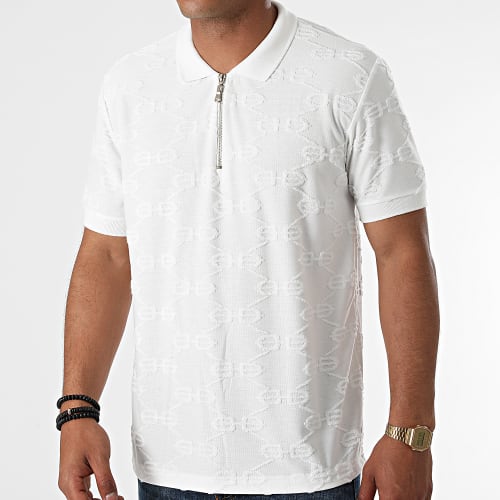 Polo Manches Courtes PL-15 Blanc