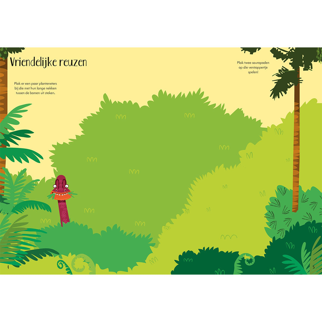 Uitgeverij usborne spelletjeskoffer dinosaurussen