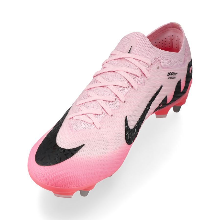 Nike Air Zoom Mercurial Vapor 15 Elite SG-PRO ÉDITION JOUEUR Mad Brilliance - Rose/Noir