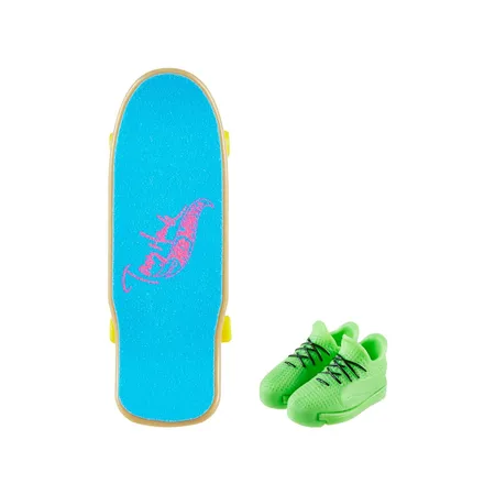 Hot Wheels Skate Neon Fingerboard + Schuhsortiment, 1 Stück, sortiert