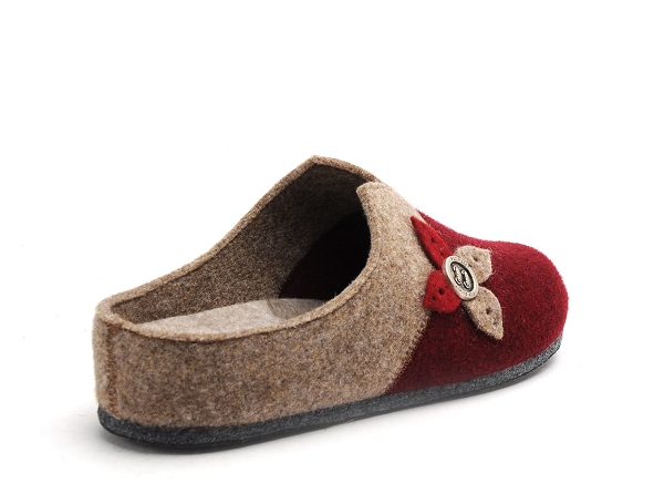Flyflot chaussons femme fegreac rouge