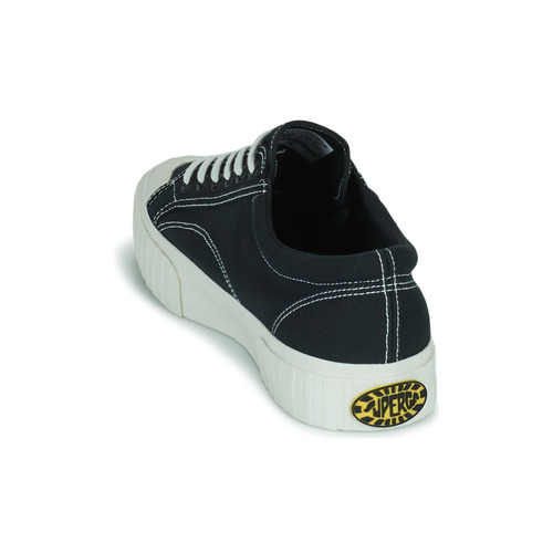 Superga - 2630 STRIPE MULTICOLOR LOGO - Noir