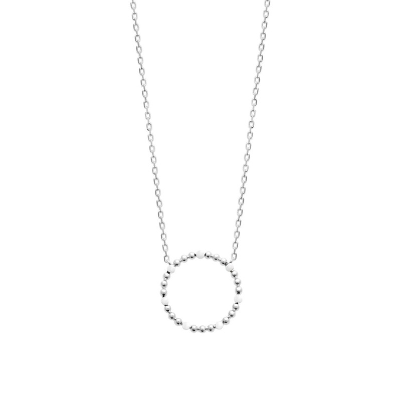 Collier Femme - Argent 925 - Email - Longueur : 45 cm