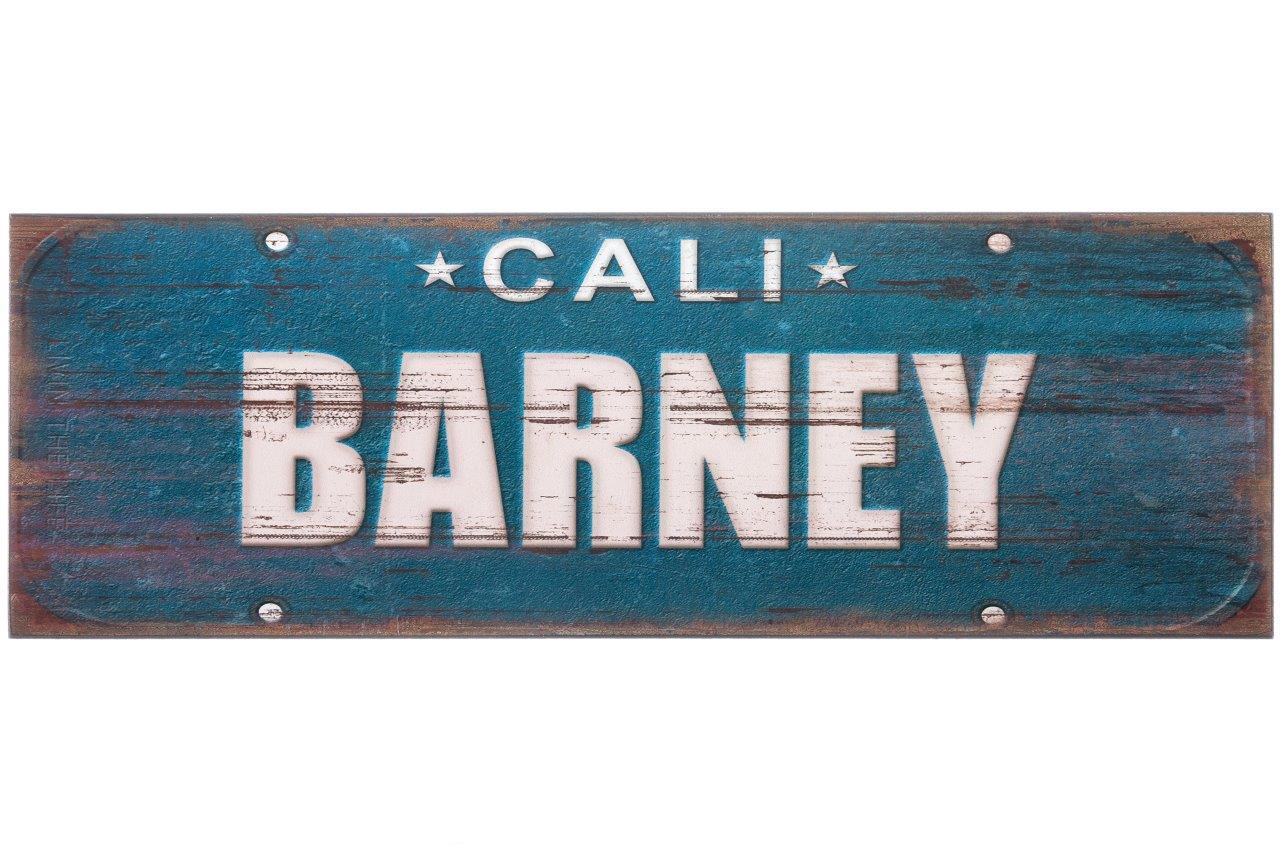 Holzschild - Barney - 45x15 cm