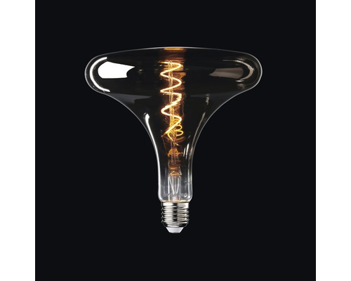 LED-lamp T180 E27/4W (16W) dimbaar filament zwart 150 lm 2000 K warm wit