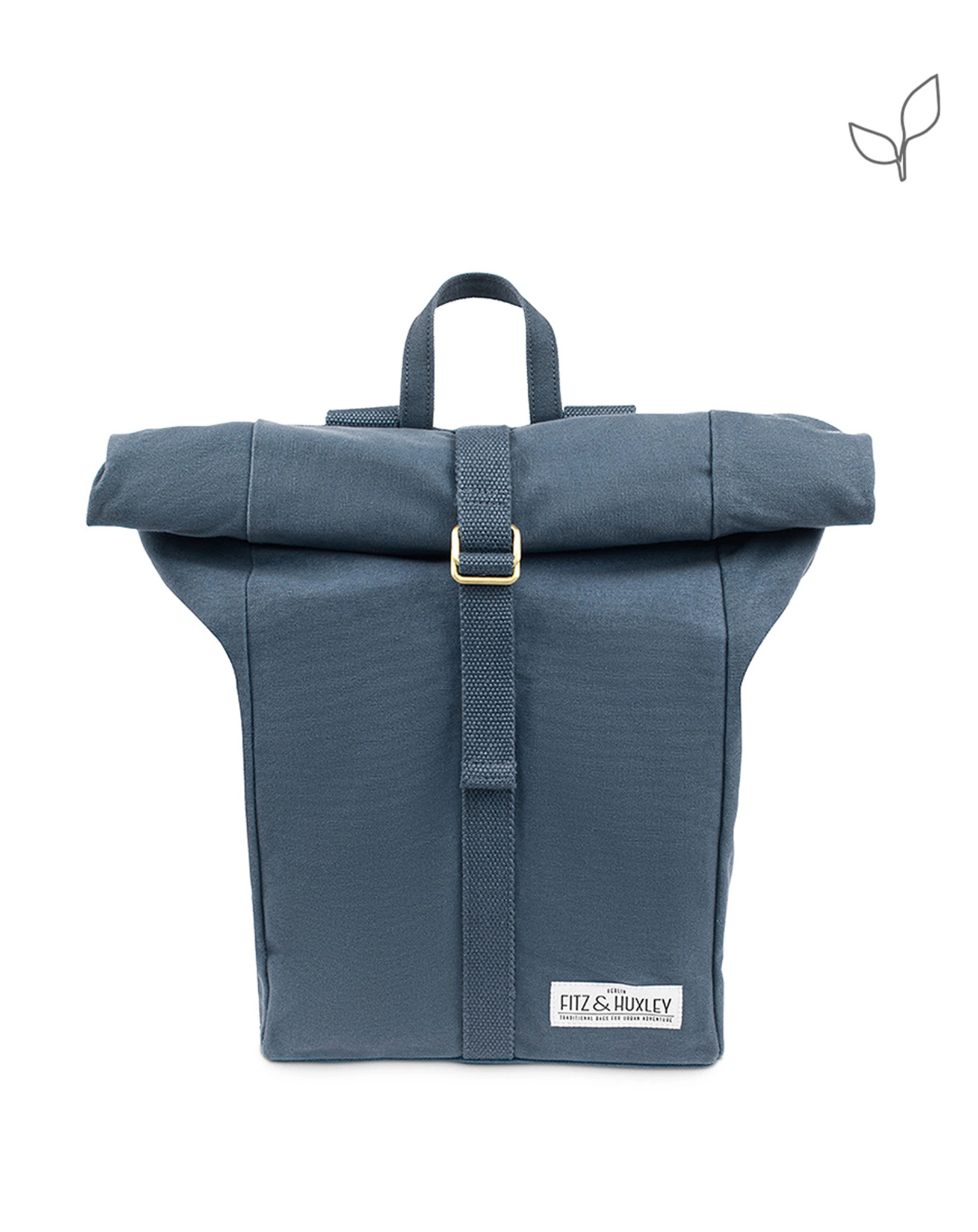 Fitz & Huxley Rolltop-Rucksack CONVEYOR 12l, vegan, jeans