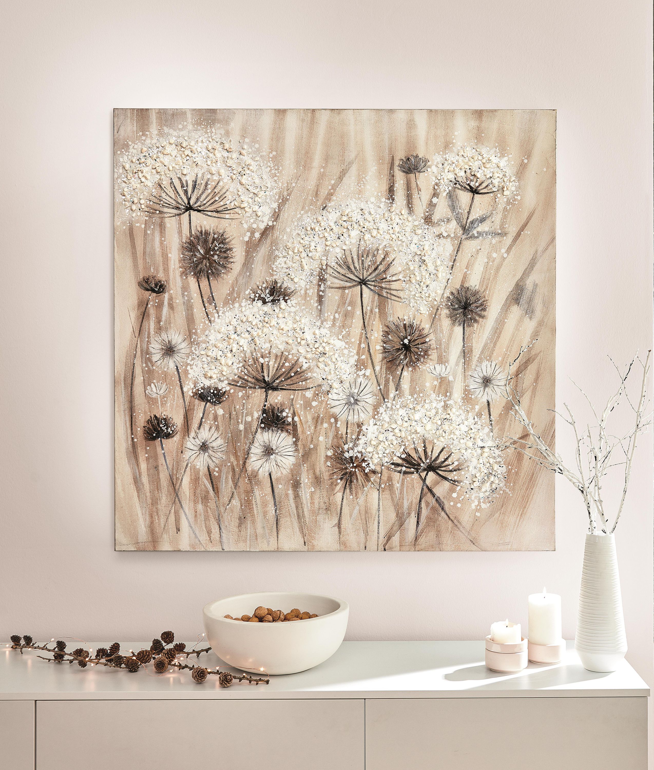 Keilrahmenbild PUSTEBLUMEN