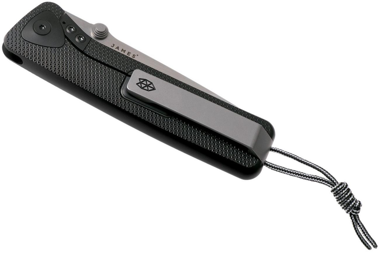The James Brand The Barnes Black Titanium KN114107-00 zakmes