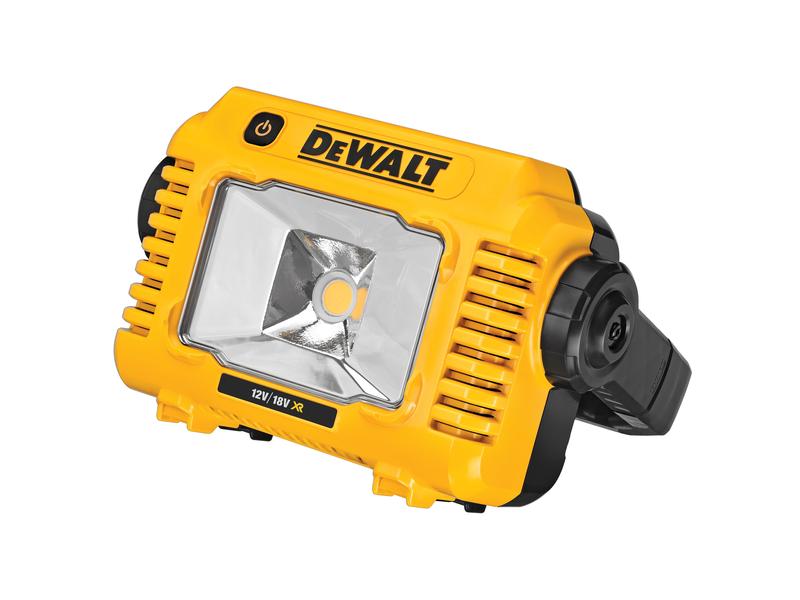 DEWALT Akku-Baustellenleuchte DCL077 12/18 V, Solo Akku-LED-Leuchte aus der innovativen XR-Serie