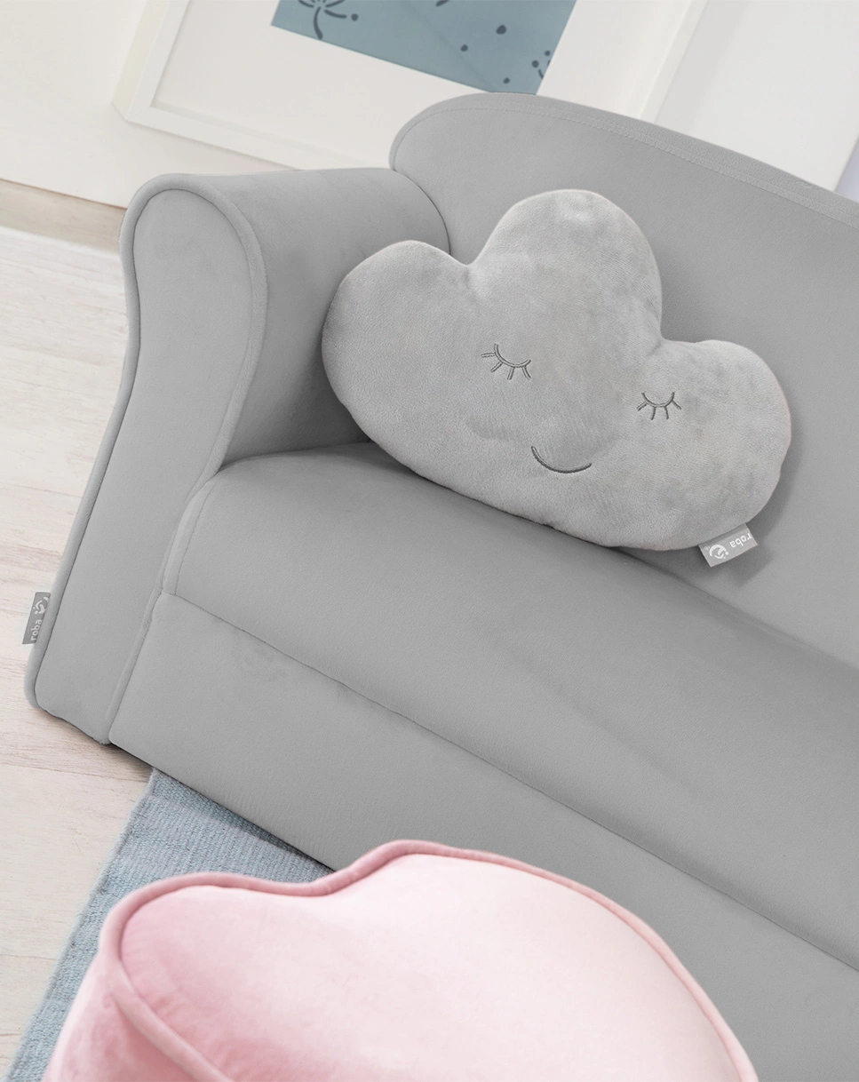 Kindersofa mit AL LIL SOFA (Farbe: grau)