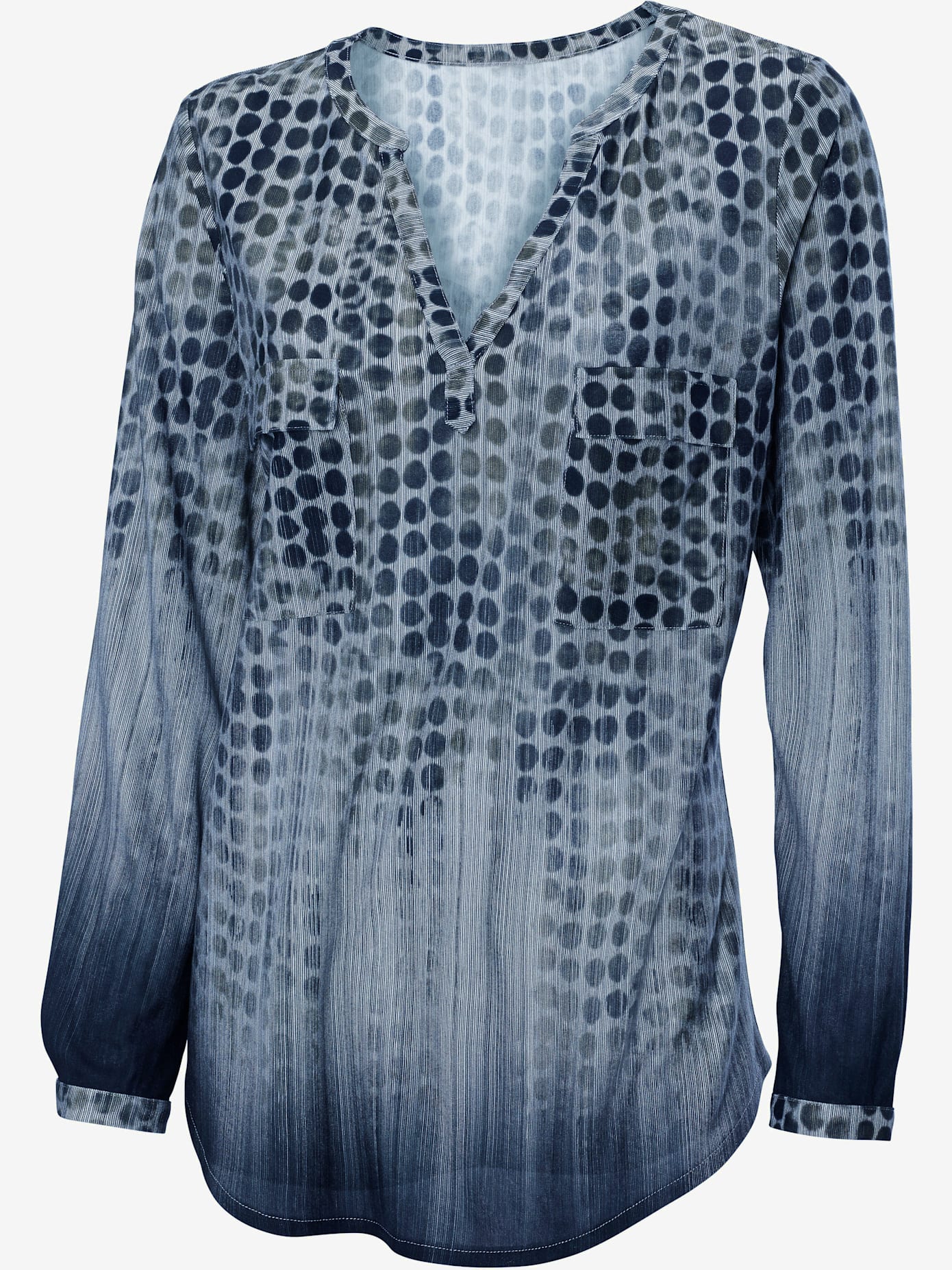 Chemisier léger motif à pois tendance