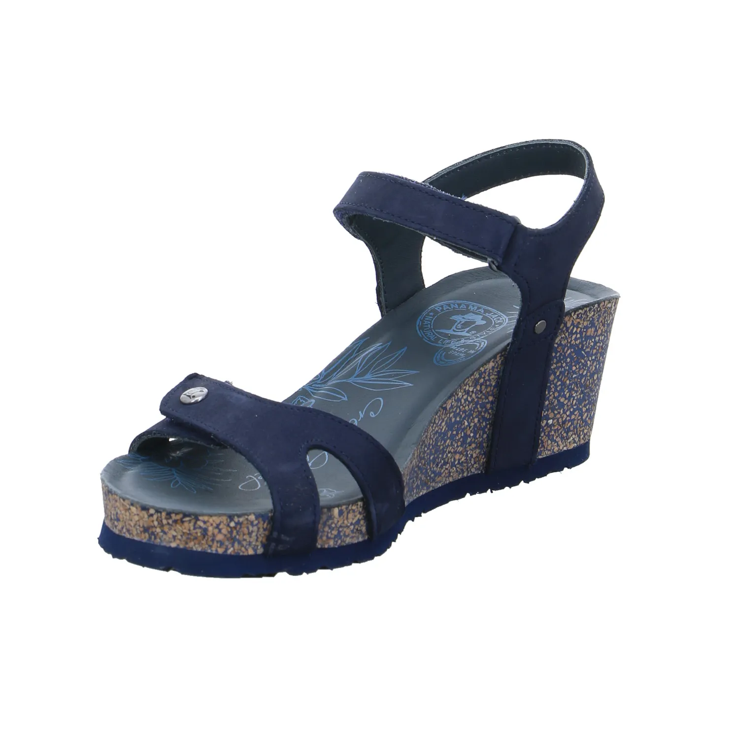 PANAMA JACK Bio-Sandalette Navy Leder