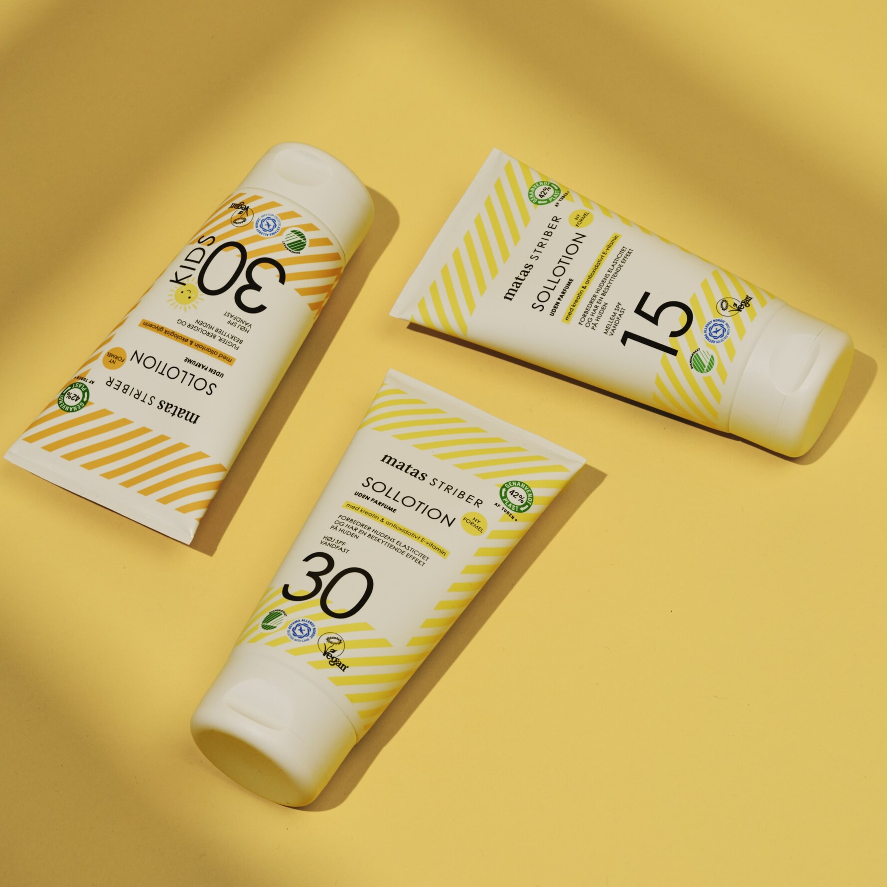 Matas Striber Sollotion SPF 15 Uden Parfume 150 ml