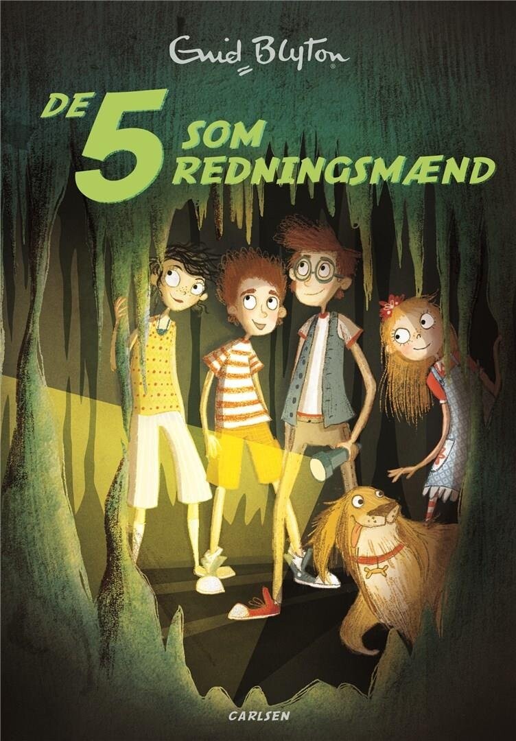 De 5 - Nr16 - De 5 Som Redningsmænd - Enid Blyton - Bog