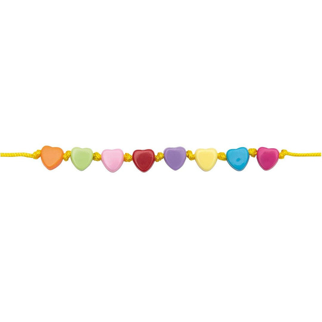 Kralenset hartjes - colorful