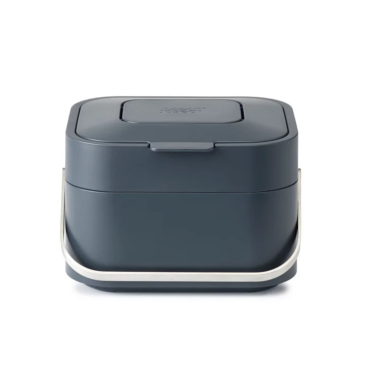 Joseph Joseph - Stack 4 L Bio-Mülleimer mit Geruchsfilter, graphit