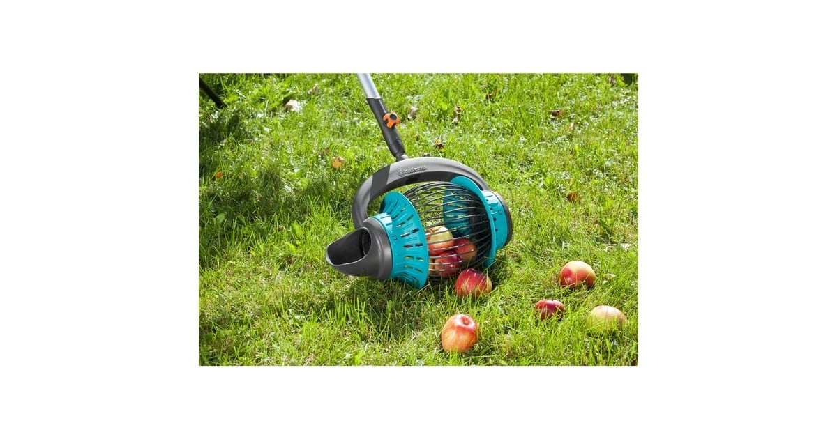 GARDENACombisystem fruitverzamelaar fruitplukker  (Zwart/turquoise, 3108-20)