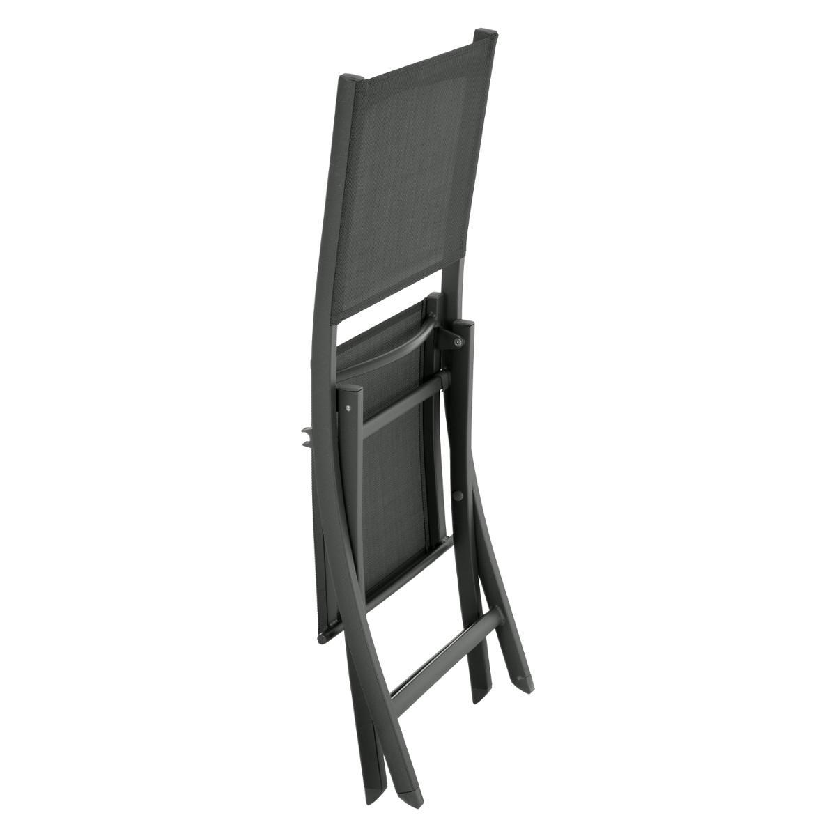 CHAISE ESSENTIA PLIANTE ANTHRACITE GRAPHITE