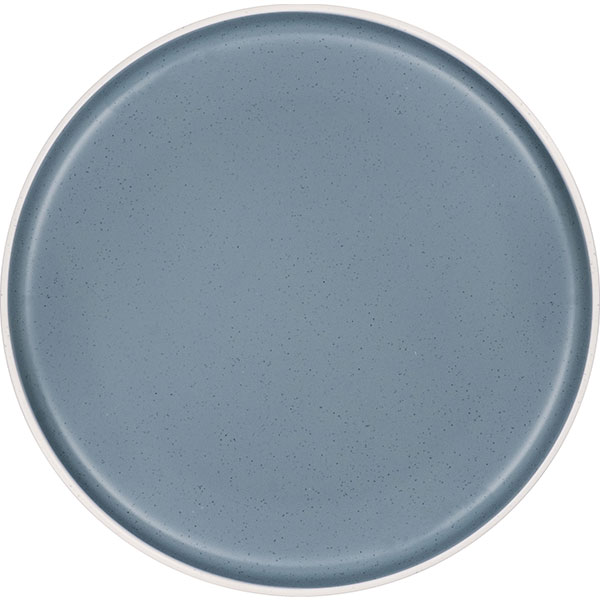 Assiette plate Mélamine 25cm DOLOMIT Bleue