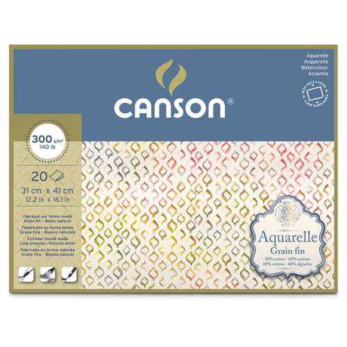 CANSON® Aquarelle Aquarellpapier