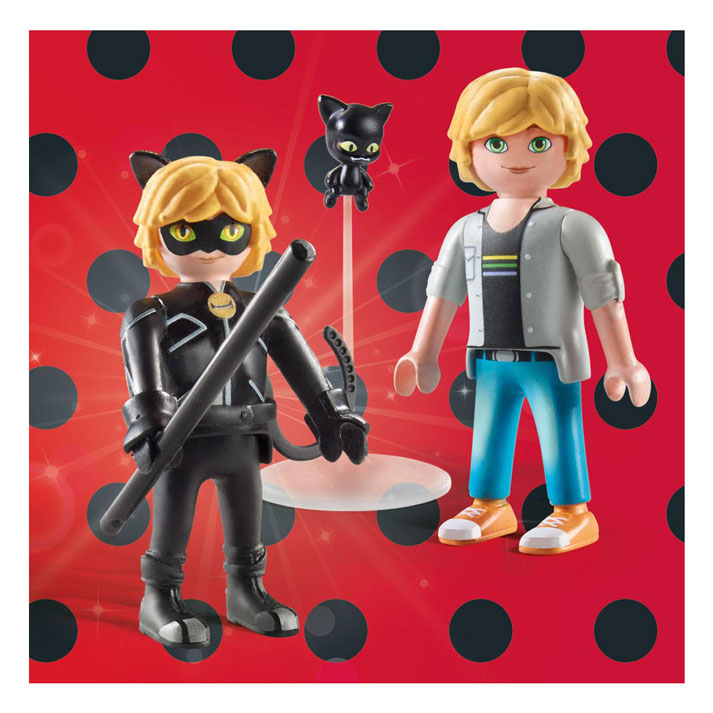 Playmobil Miraulous Miraculous: Adrien & Cat Noir - 71337