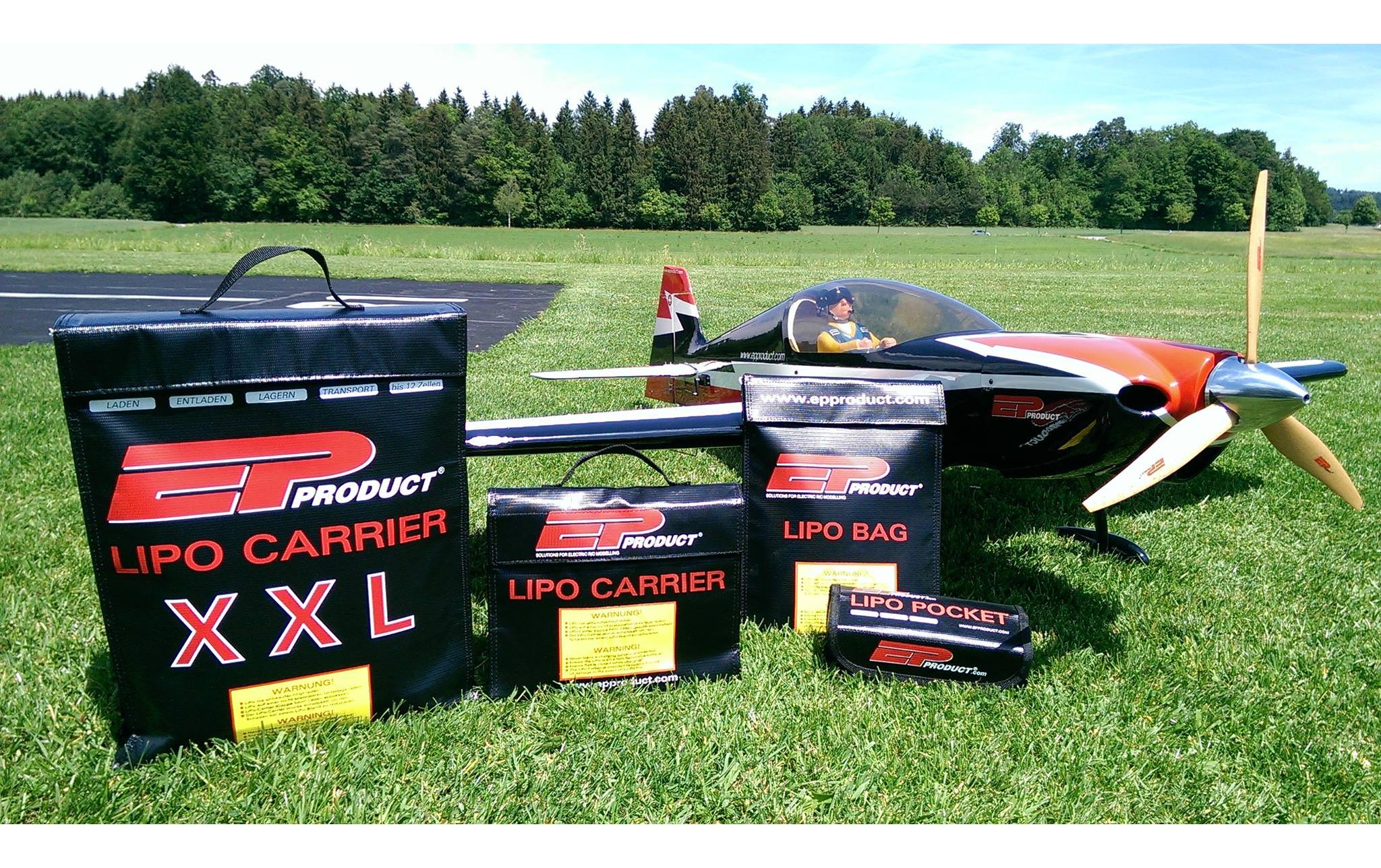 LiPo-Tasche 230 x 295 mmSchutztasche für Lithium Akkus