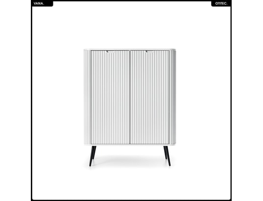 OTITEC - Commode - l.103 x h.129 x p.39 cm - vana - blanc