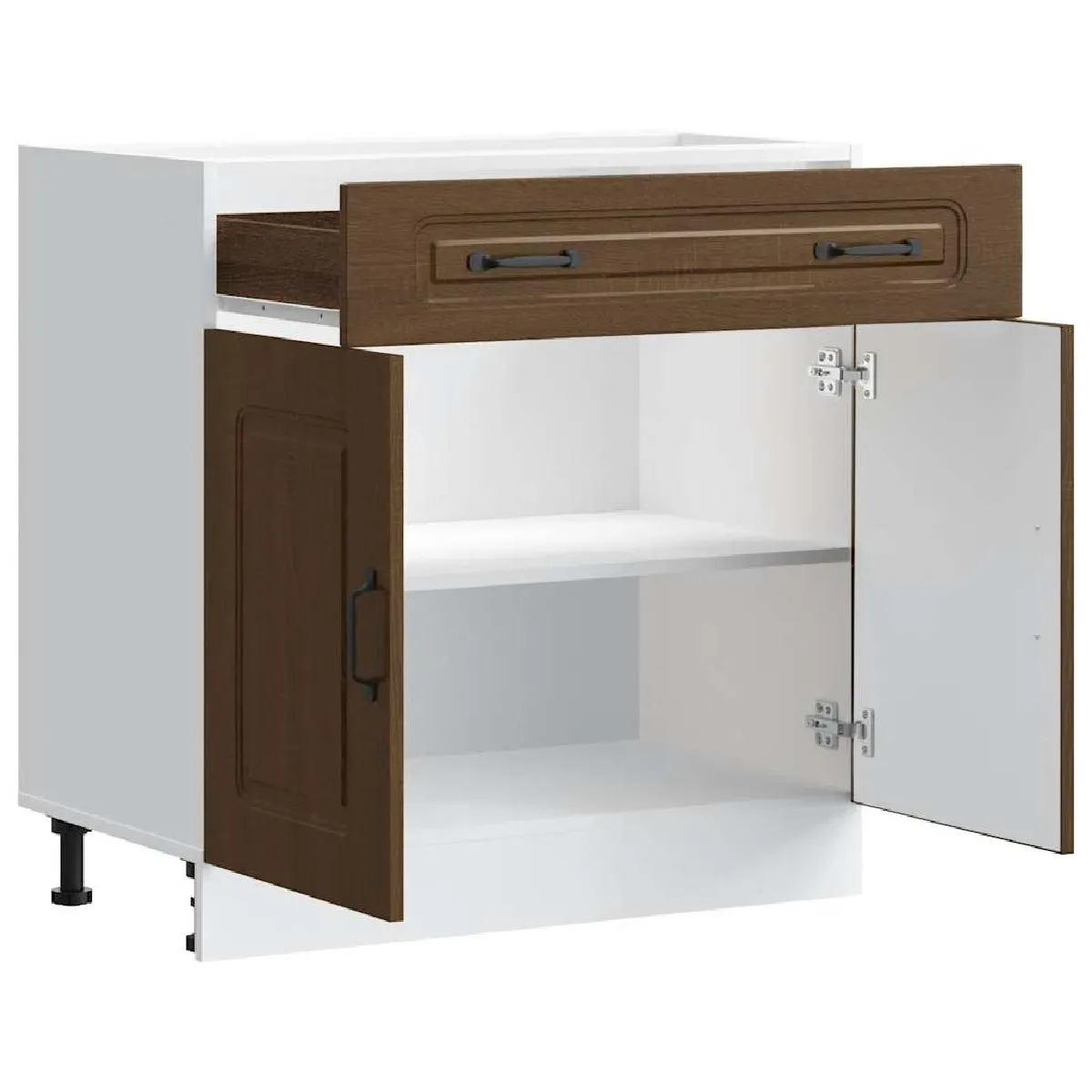 vidaXL Armoire cuisine - Kalmar chêne marron
