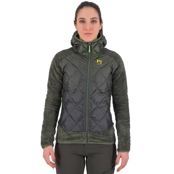 Doudoune ski KARPOS MARMAROLE SMART W JKT BLACK SAND/THYME