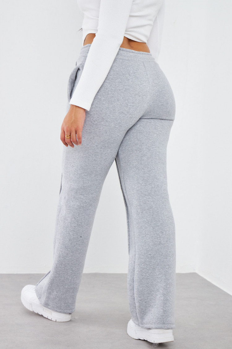 Jogging gris avec relief