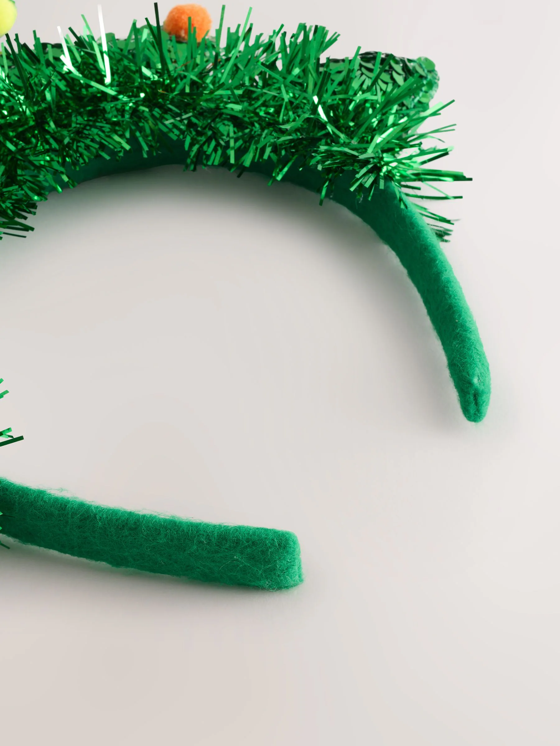 Groen - Kerstboom Pailletten Hoofdband