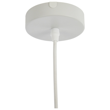 KARWEI hanglamp Tess wit ø35x38cm